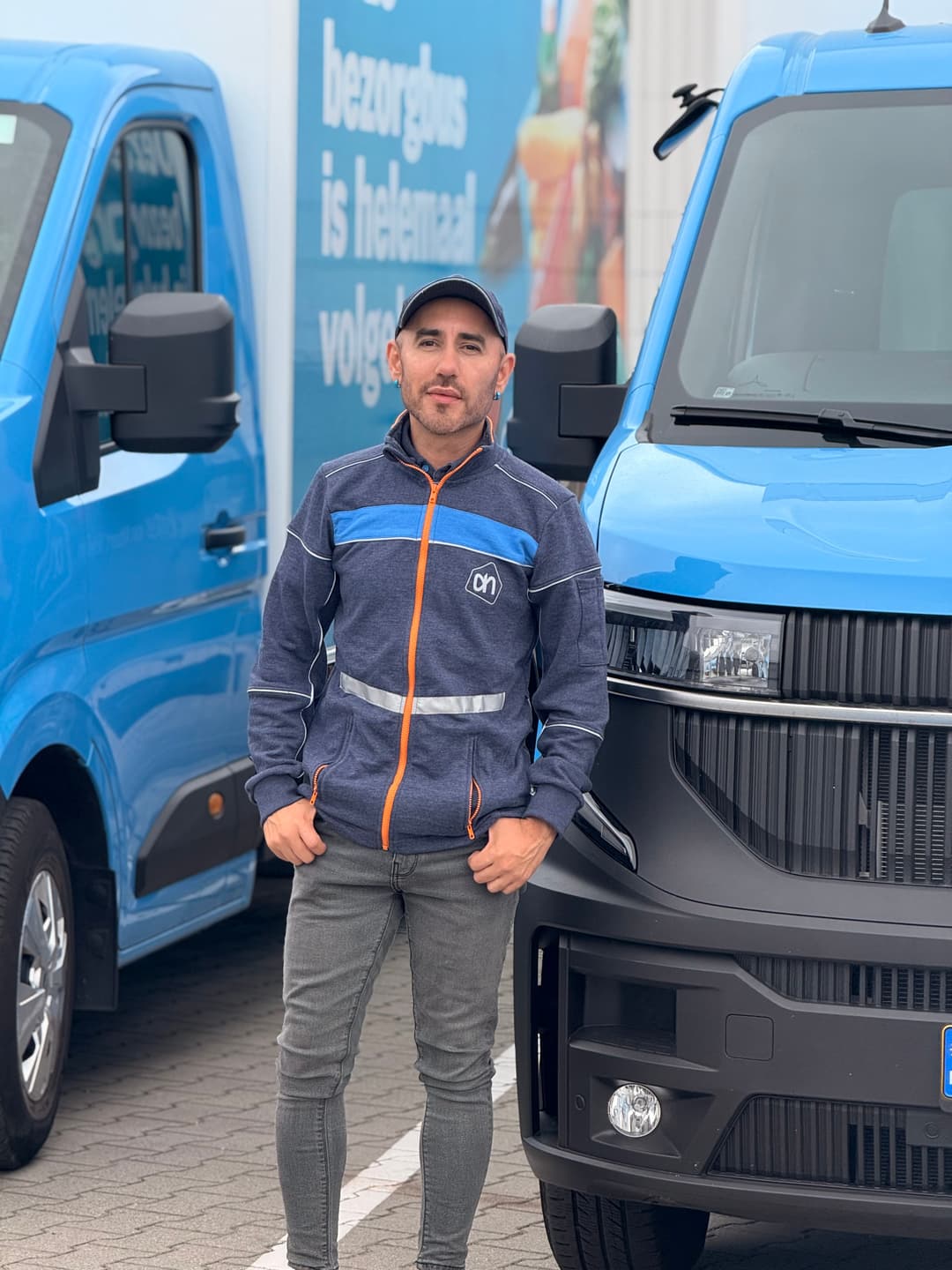 De positieve energie van bezorger Alejandro (41)